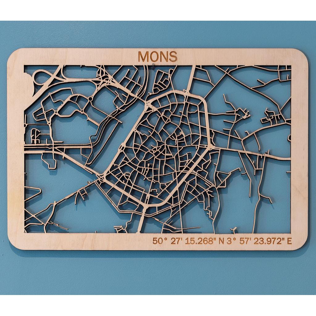 Carte de Mons