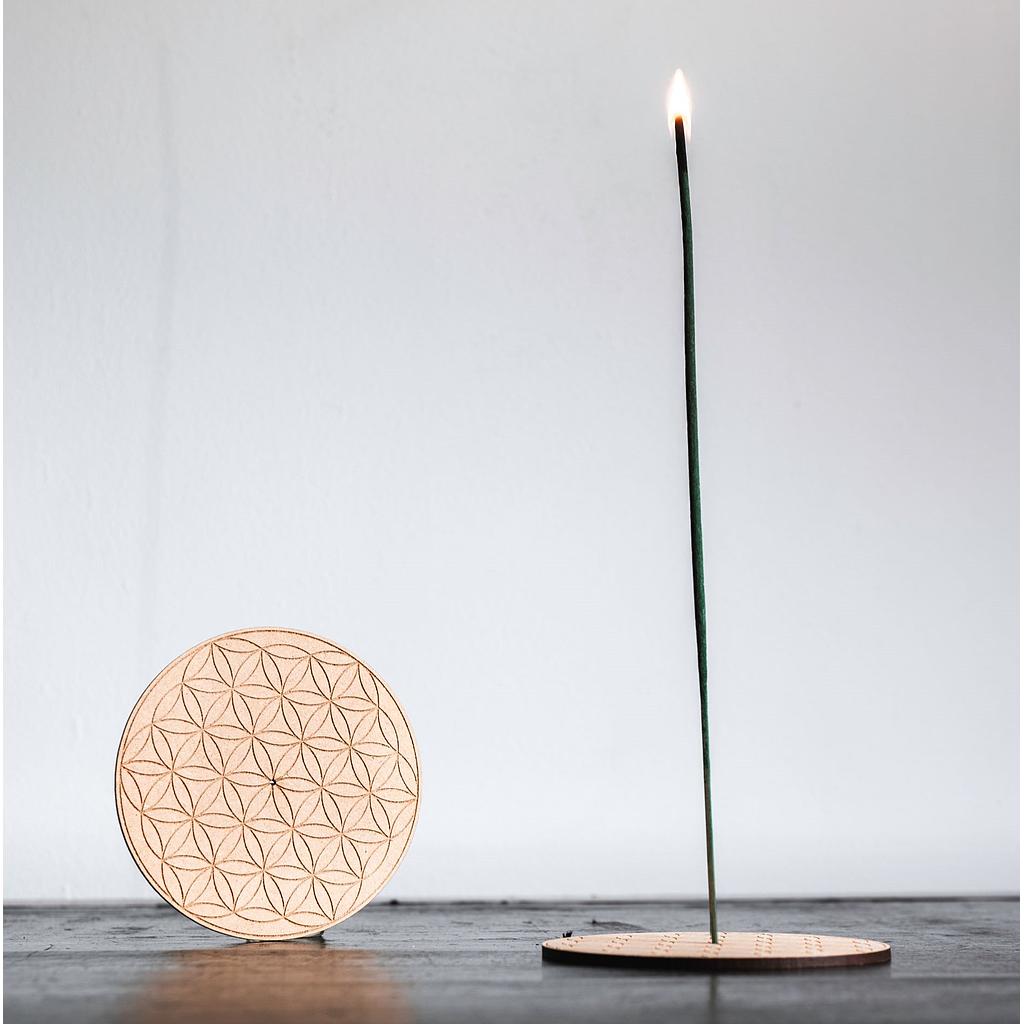 Porte-encens Fleur de Vie